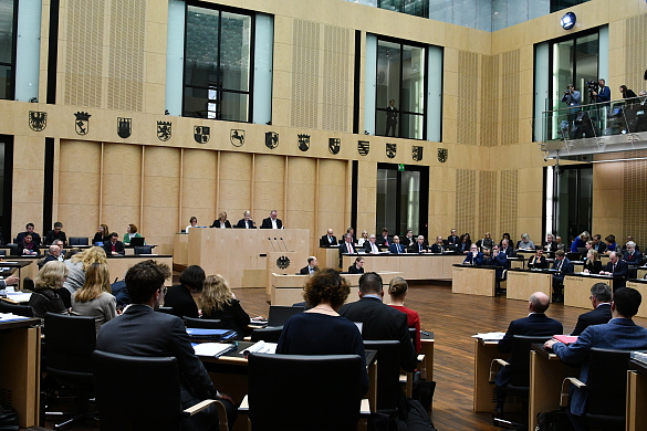 Blick in das Plenum des Bundesrates