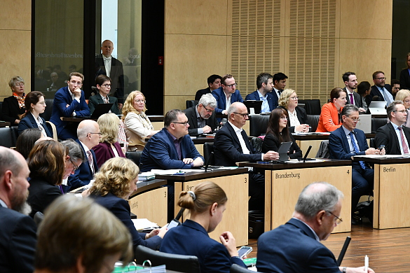 Blick ins Plenum des Bundesrats